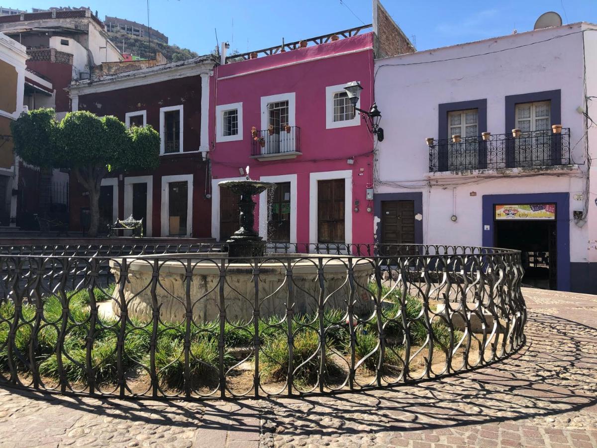 Hotel Casa Del Tiempo Guanajuato Bagian luar foto